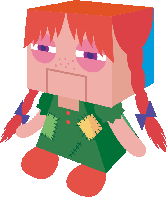 Classic - Lost Doll Gregory Horror Show (572x675), Png Download