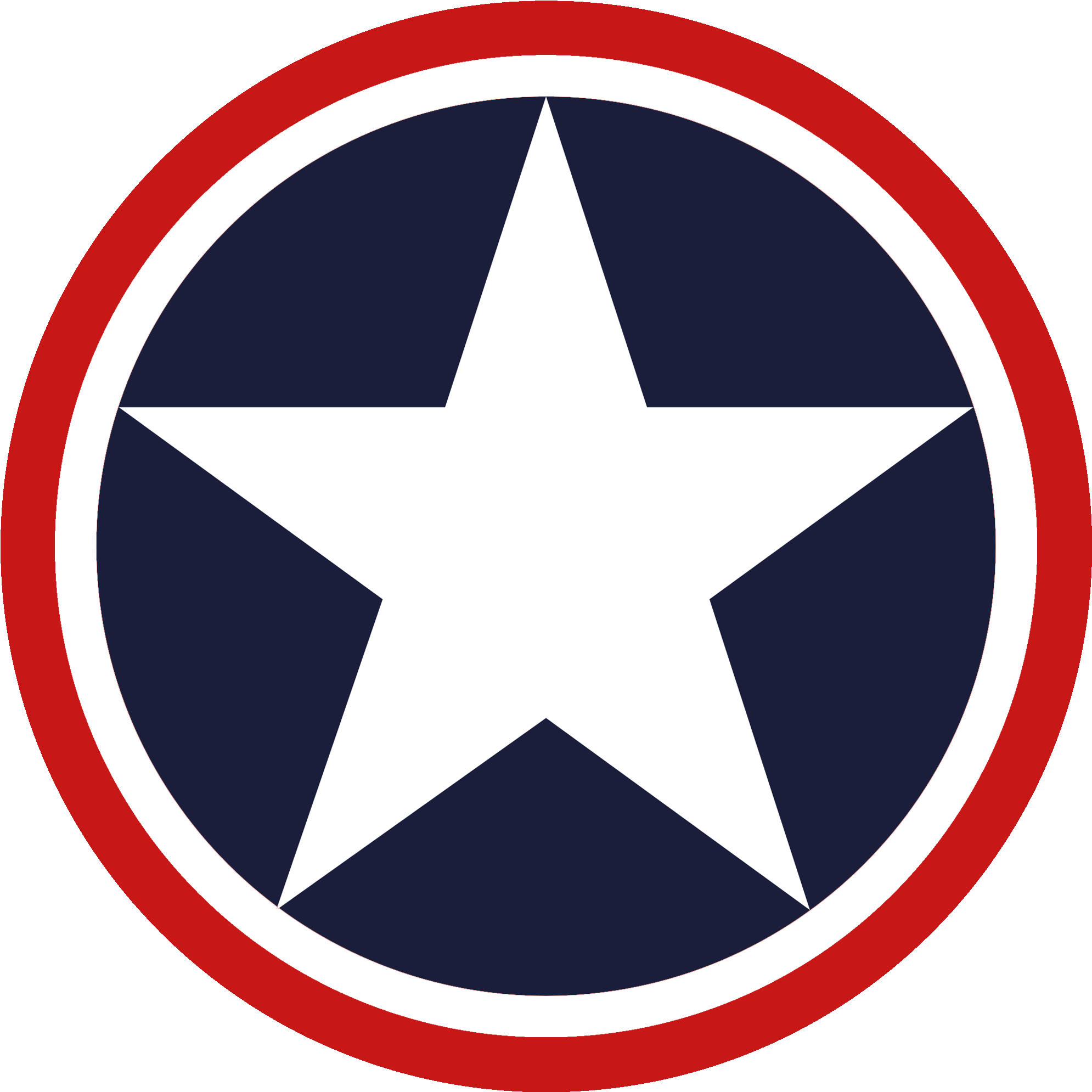 War Journals 1 Confederate States Army Air Forces News - Estrela Do Capitão América (2000x2000), Png Download