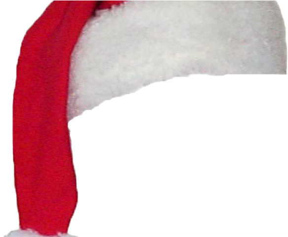 Drawn Santa Hat Transparent Background - Beanie (640x480), Png Download