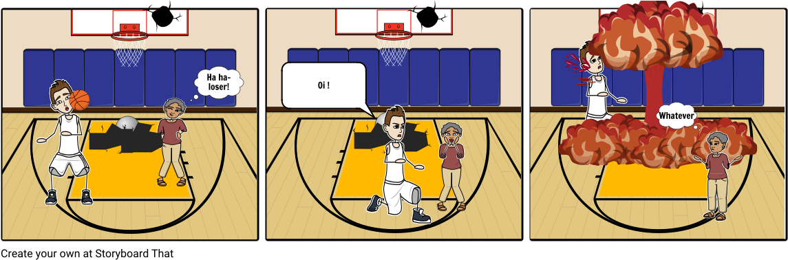 Steph Curry Vs Granny` - Friction In Basketball (1164x385), Png Download