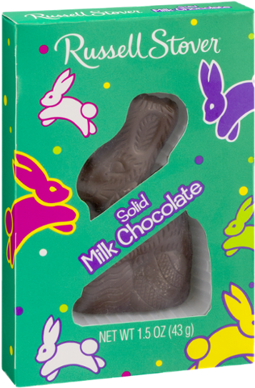 Bunny Chocolate Russell Stover (600x600), Png Download