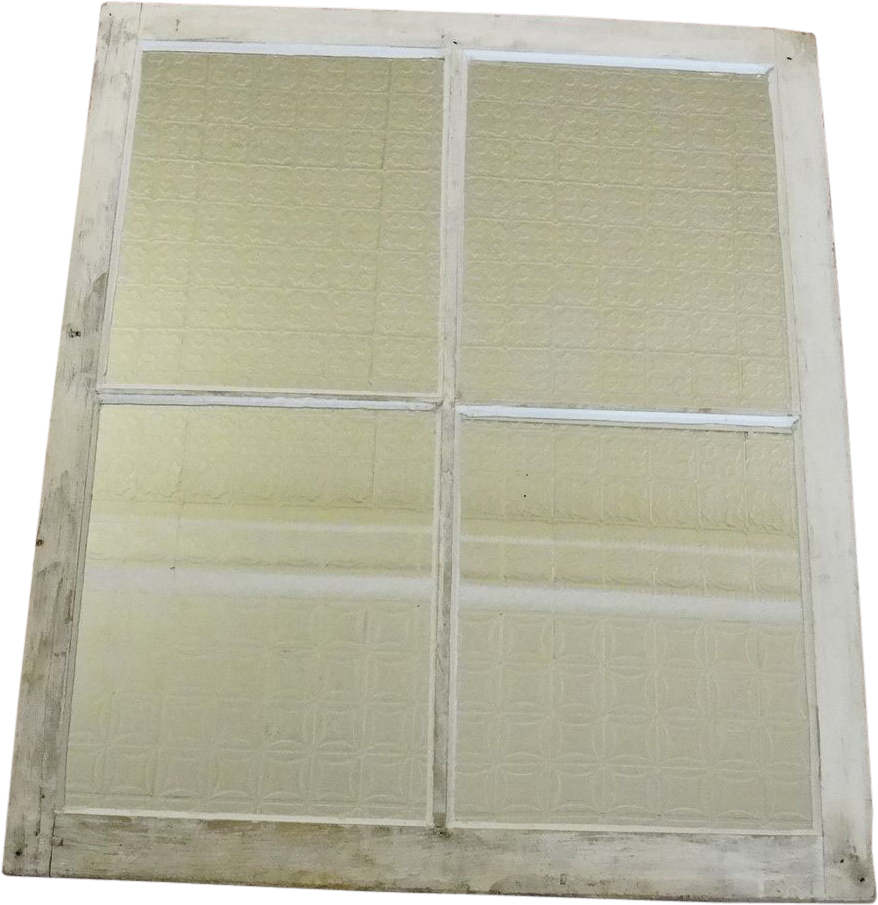 Not Your Ordinary Everyday Mirror, This Vintage 4 Pane - Window Blind (904x904), Png Download
