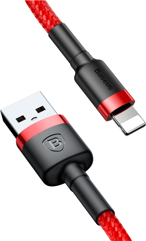 Baseus Usb Kevlar Cable For Iphone Xs Max Xr X 8 7 - Baseus Classic Usb Cable For Iphone (800x800), Png Download