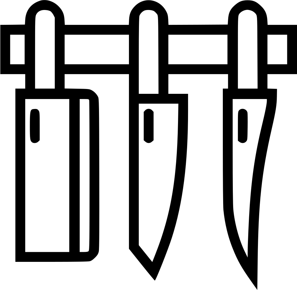 Knives Png Icon Free (981x958), Png Download