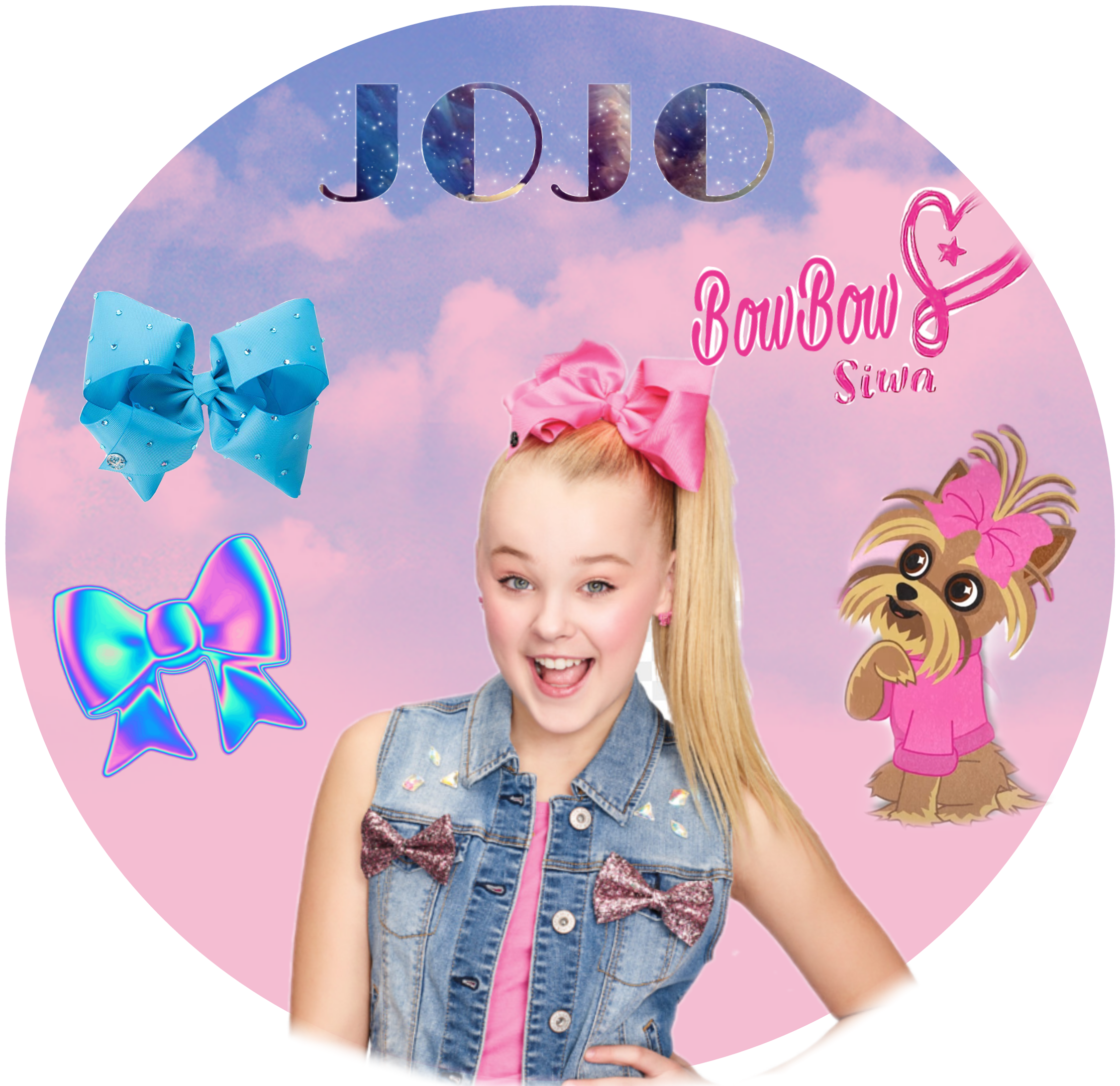 Art Photography People Jojosiwa Love Her Hair And Bows (2229x2163), Png Download