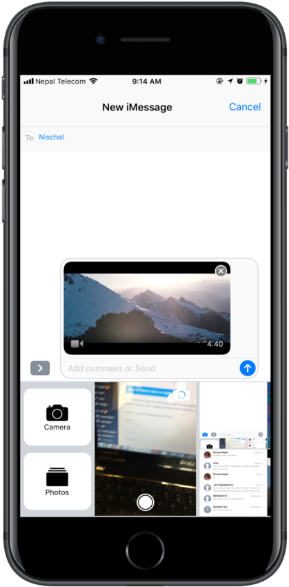 Send Message Iphone Imessage (1024x1024), Png Download