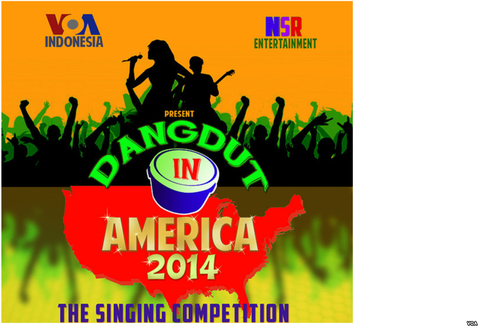 Voa Co-produces Dangdut Singing Competition For Broadcast - Poster (1200x675), Png Download