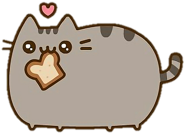 Tumblr Aesthetic Cat Pusheen Pusheencat Pusheenthecat - Pusheen Love (716x546), Png Download