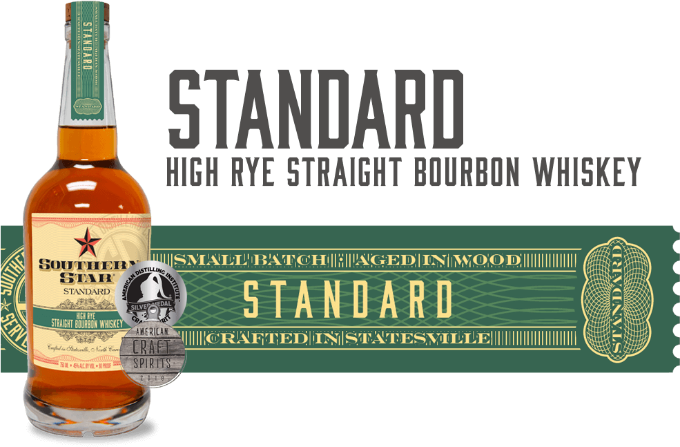 Southern Star High-rye Straight Bourbon Whiskeys - Jim Beam (1000x700), Png Download