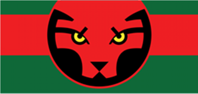 Wakanda Clipart Panther Wakanda - Black Panther Wakanda Flag (640x480), Png Download