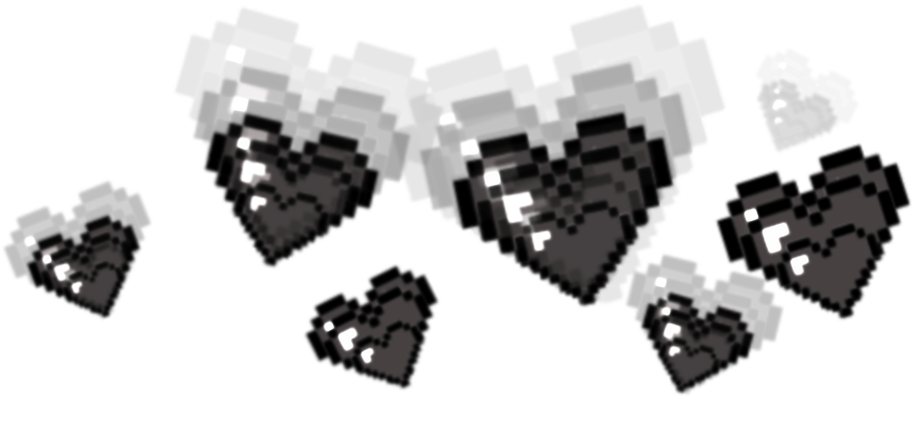 My Pixel Heart Crown Emoji Edit - Red Tumblr Stickers Png (1024x1024), Png Download