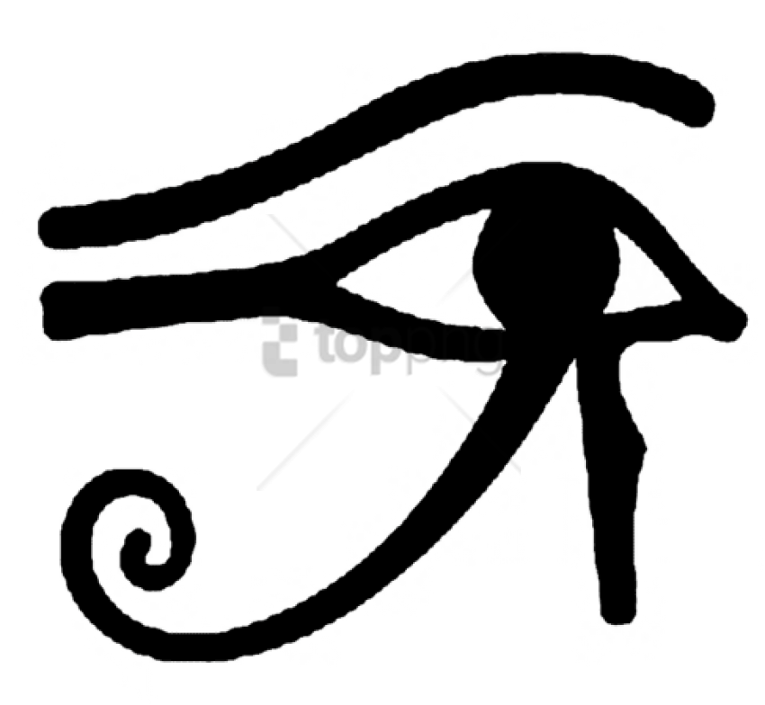 Free Png Eye Of Ra Png Image With Transparent Background (850x784), Png Download