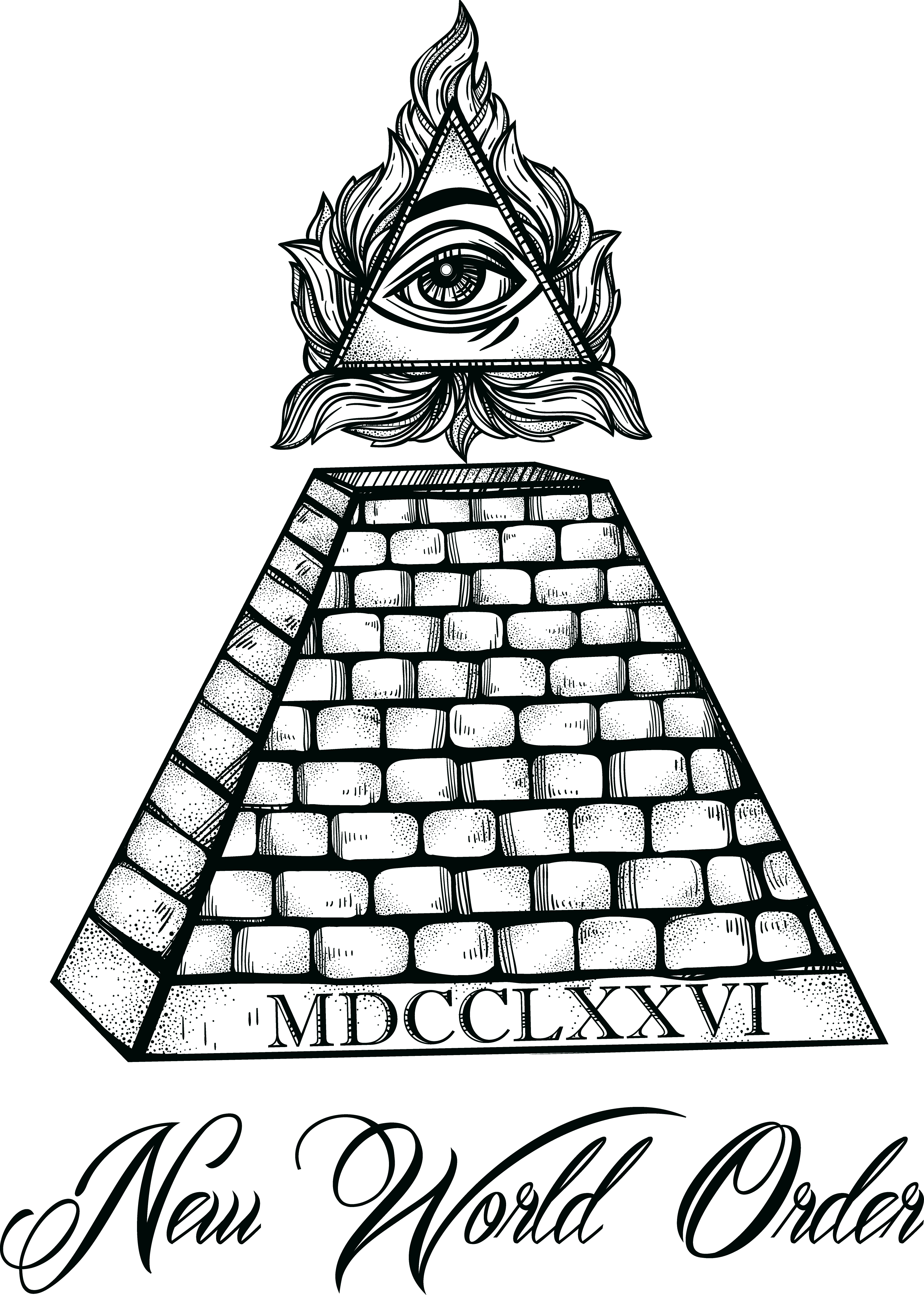 The Book Of Earl Eye Providence Illustration - All Seeing Eye Pyramid Tattoo Designs (3352x4696), Png Download