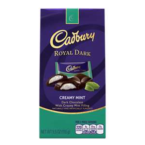 Cadbury Royal Dark Creamy Mint Candy, - Cadbury Dark Chocolate Salted Caramel (300x300), Png Download