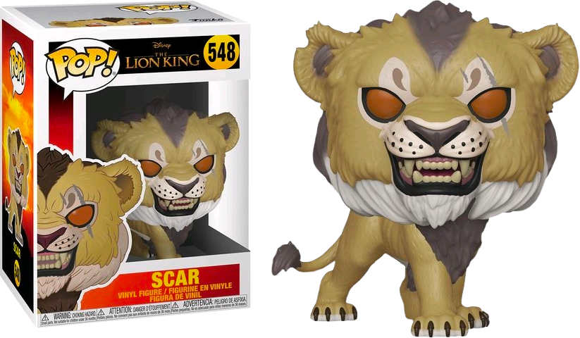 Disney The Lion King 2019 Scar - Pop Vinyl (823x480), Png Download