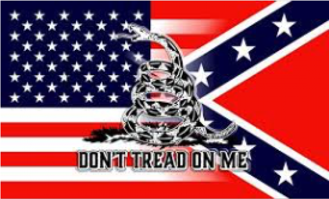 Gadsden Flag Clipart Confederate (640x480), Png Download