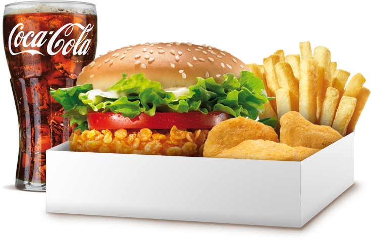 Burger King® Geschmack Ist King Www - Coca Cola (745x492), Png Download