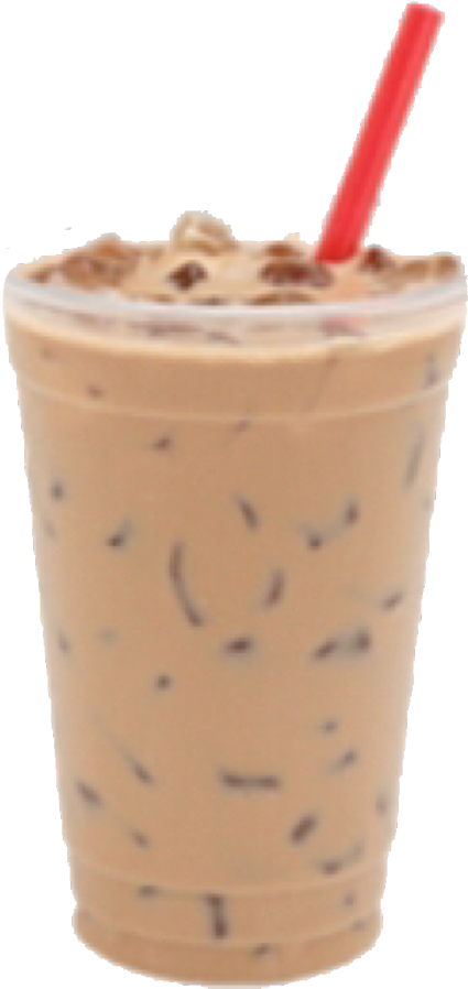 #coffee #icedcoffee #drink #trend #starbucks #niche - Iced Coffee Milk Png (1024x1024), Png Download