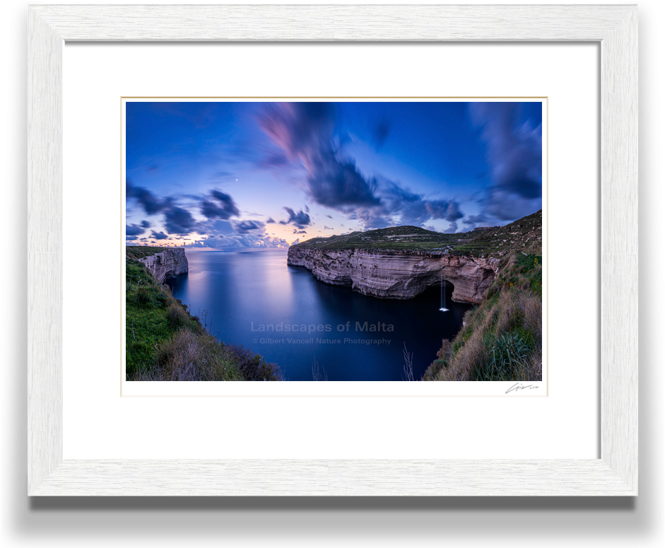 Seasonal Waterfall In Mtaħleb - Gilbert Vancell Nature Photography (1000x847), Png Download