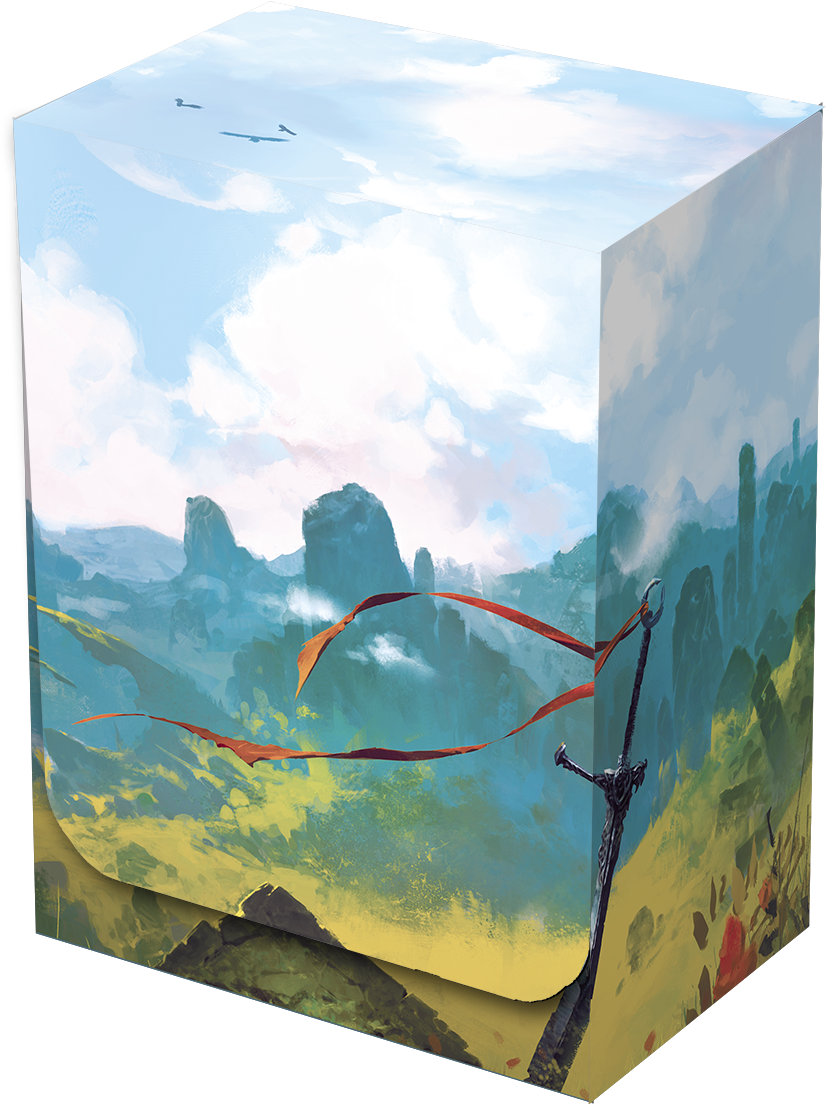 Deckbox - Velinov Plains - Painting (1000x1238), Png Download