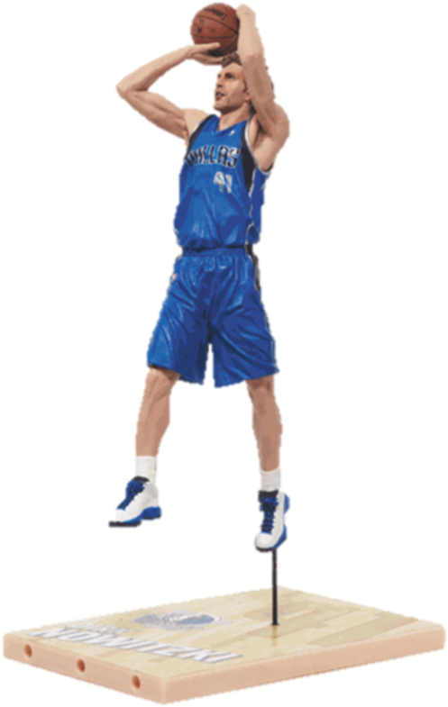 Dirk Nowitzki Figurine - Dirk Nowitzki Figure (542x813), Png Download