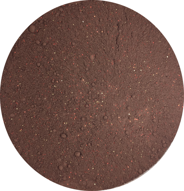 Brown Glitter Grout - Circle (600x624), Png Download