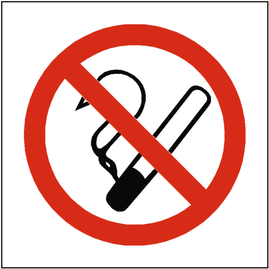 No Smoking Sign - No Smoking Safety Signs (600x600), Png Download