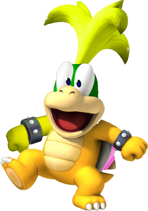 Super Mario 3d, Book Club Books - Mario Kart 8 Characters Larry (500x714), Png Download