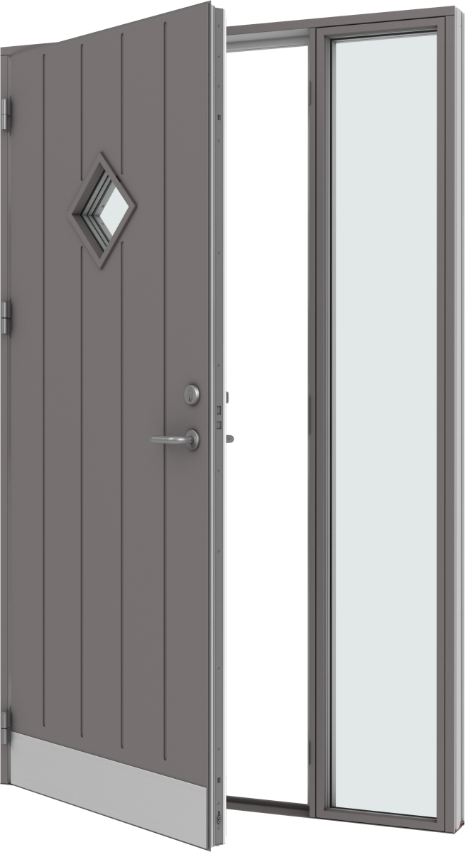 Image - Aluminium Wood Colour Doors (655x1200), Png Download
