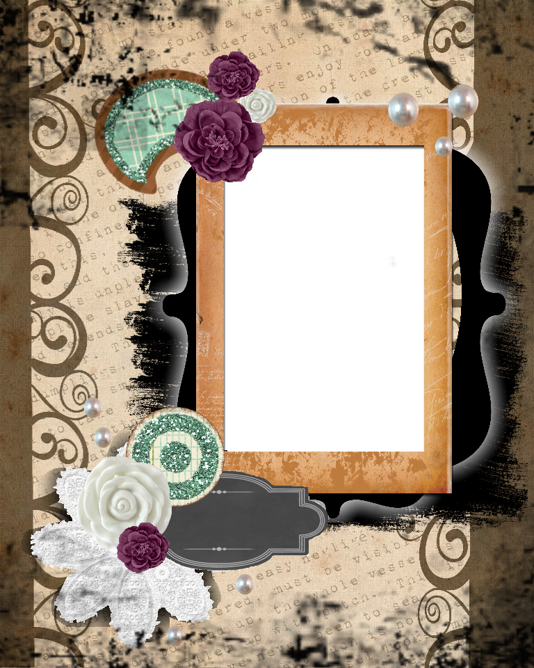 Free Printable Scrapbook Layouts - Free Printable Scrapbook Templates (768x960), Png Download
