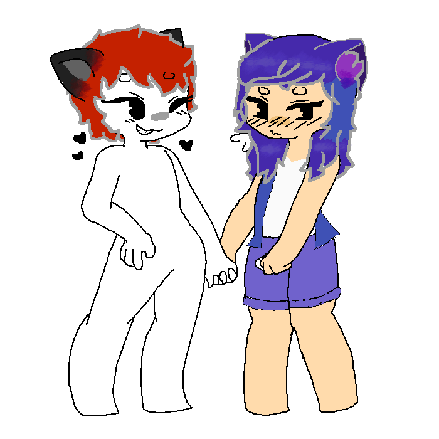 Blaze And Dottie - Cartoon (1400x1400), Png Download