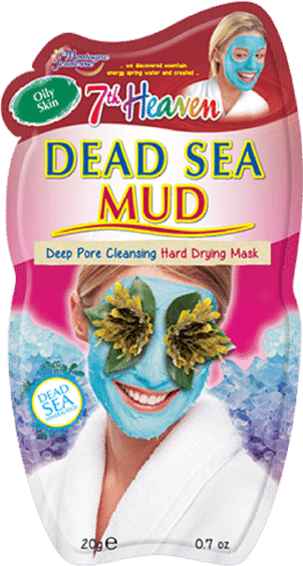 7th Heaven Face Mask Dead Sea Mud - Montagne Dead Sea Mud Mask (1000x1000), Png Download