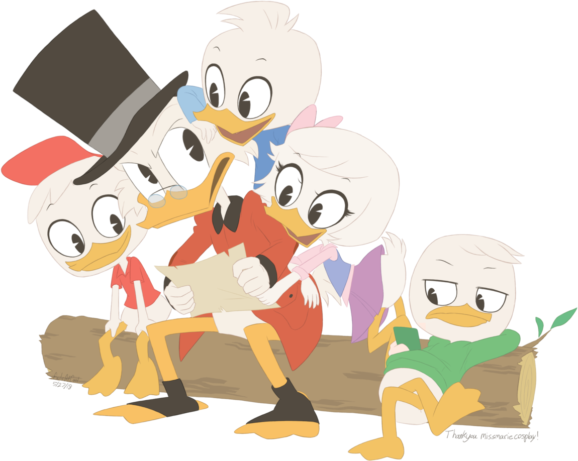 “commission For @missmariecosplay - Ducktales Fanart (1280x1101), Png Download