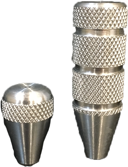 These Tactical Aluminum Bolt Knobs Have 5/16"-24 Thread - Silver (516x600), Png Download
