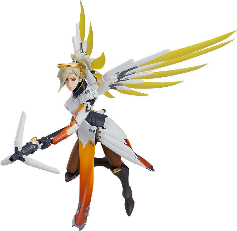 Mercy Figma Mercy - Action Figure (765x795), Png Download