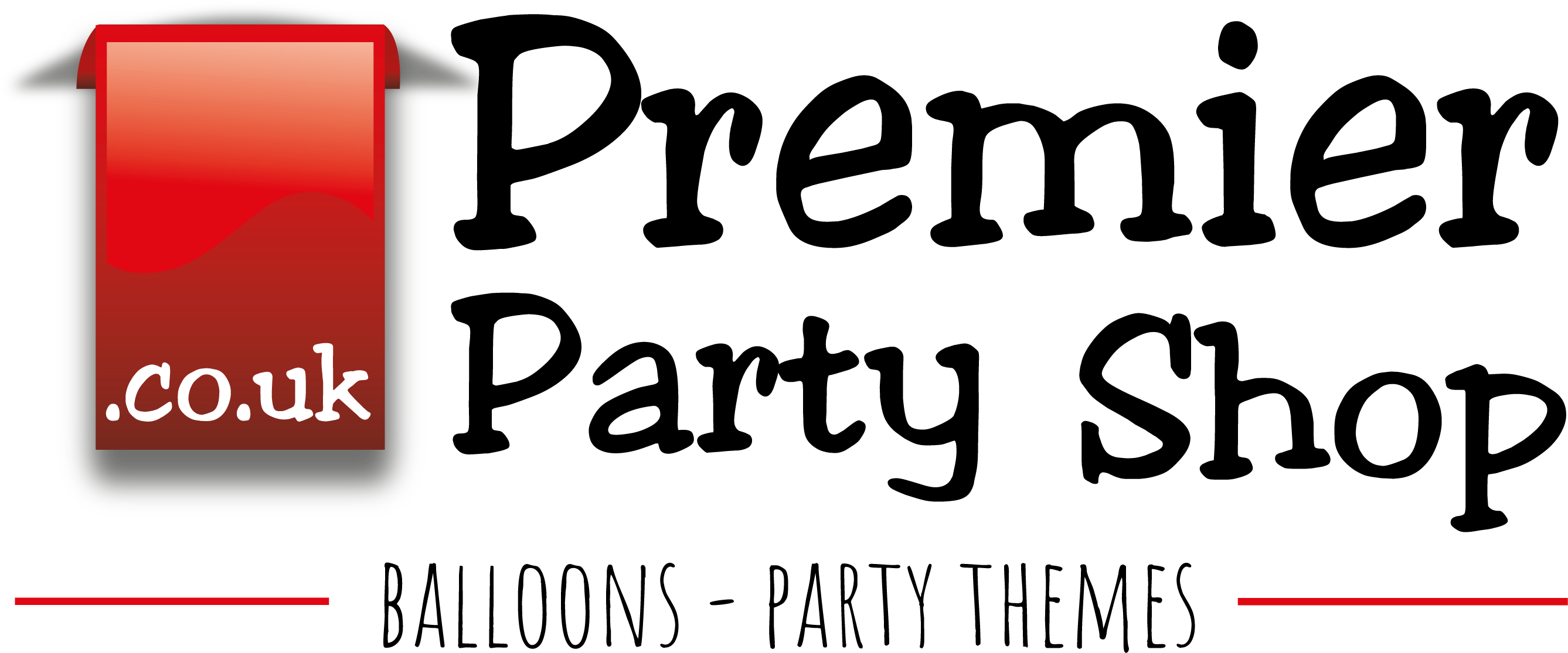 Premier Party Shop - Calligraphy (2802x1235), Png Download