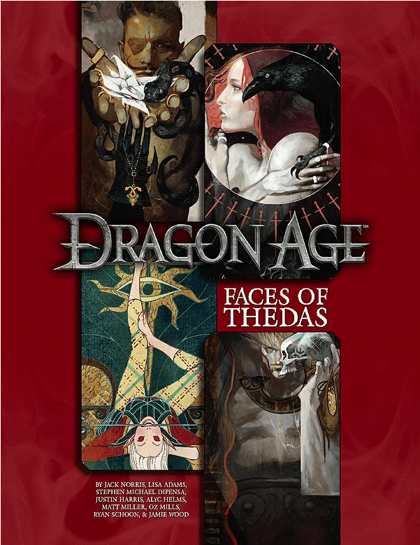 Dragon Age Rpg - Dragon Age Faces Of Thedas (800x800), Png Download