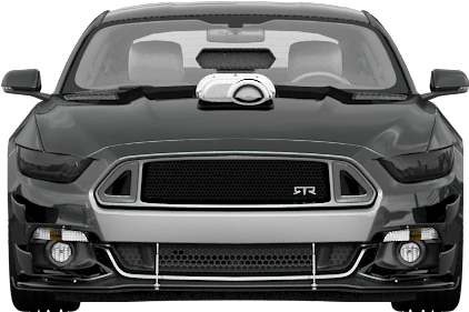 Mustang Gt'15 By Srt-hellcat - Mini Cooper (1004x500), Png Download