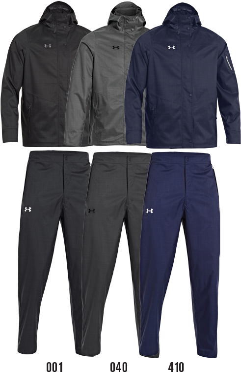 Under Armour Team Armourstorm Waterproof Rain Suits - Chandal Under Armour (1000x775), Png Download