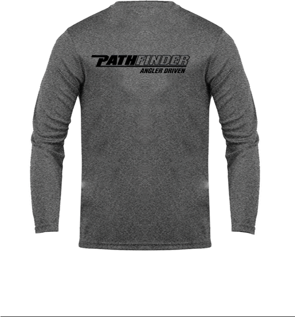 Pathfinder L/s Technical Fishing Shirt Logo - Long-sleeved T-shirt (600x801), Png Download