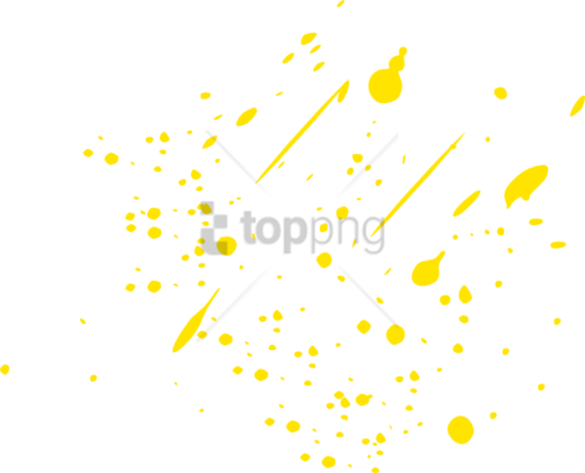 Free Png Download Yellow Paint Splash Png Png Images - Blue Paint Splatter Transparent (850x688), Png Download