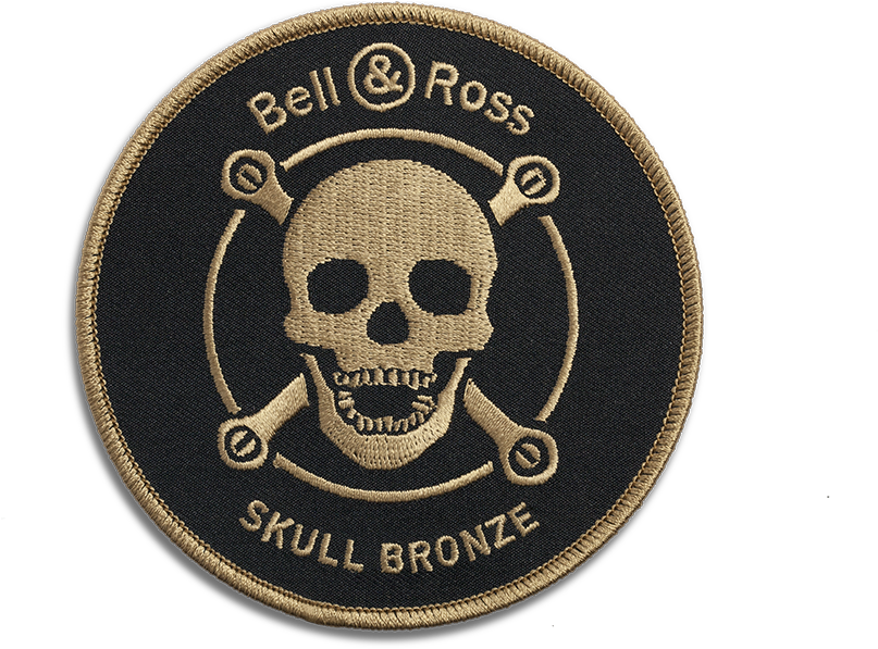 Br 01 Skull Bronze - Bell And Ross Logo (915x610), Png Download