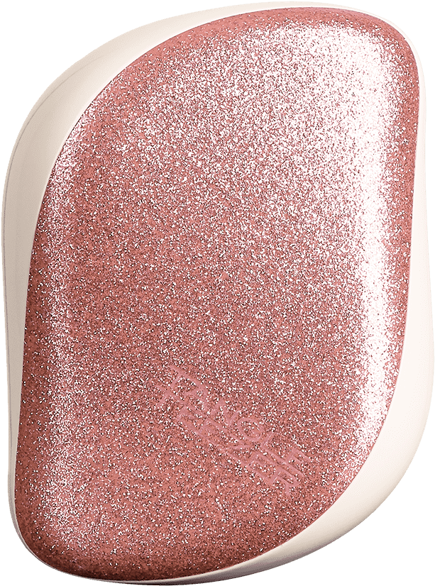 Glaze Compact Styling Hairbrush - Tangle Teezer Rose Gold Glaze (845x845), Png Download