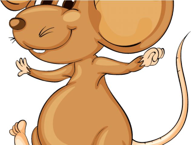 Animal Clipart Mouse - Cartoon Mouse (640x480), Png Download