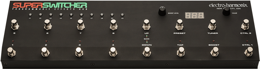 Electro-harmonix Super Switcher Programmable Effects - Electro Harmonix Super Switcher (1000x1000), Png Download