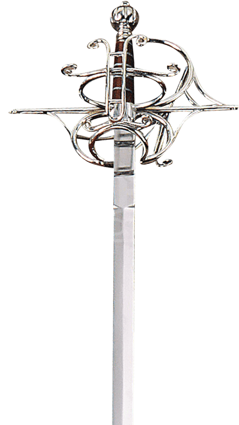 Brass Crown Basket Rapier (850x850), Png Download