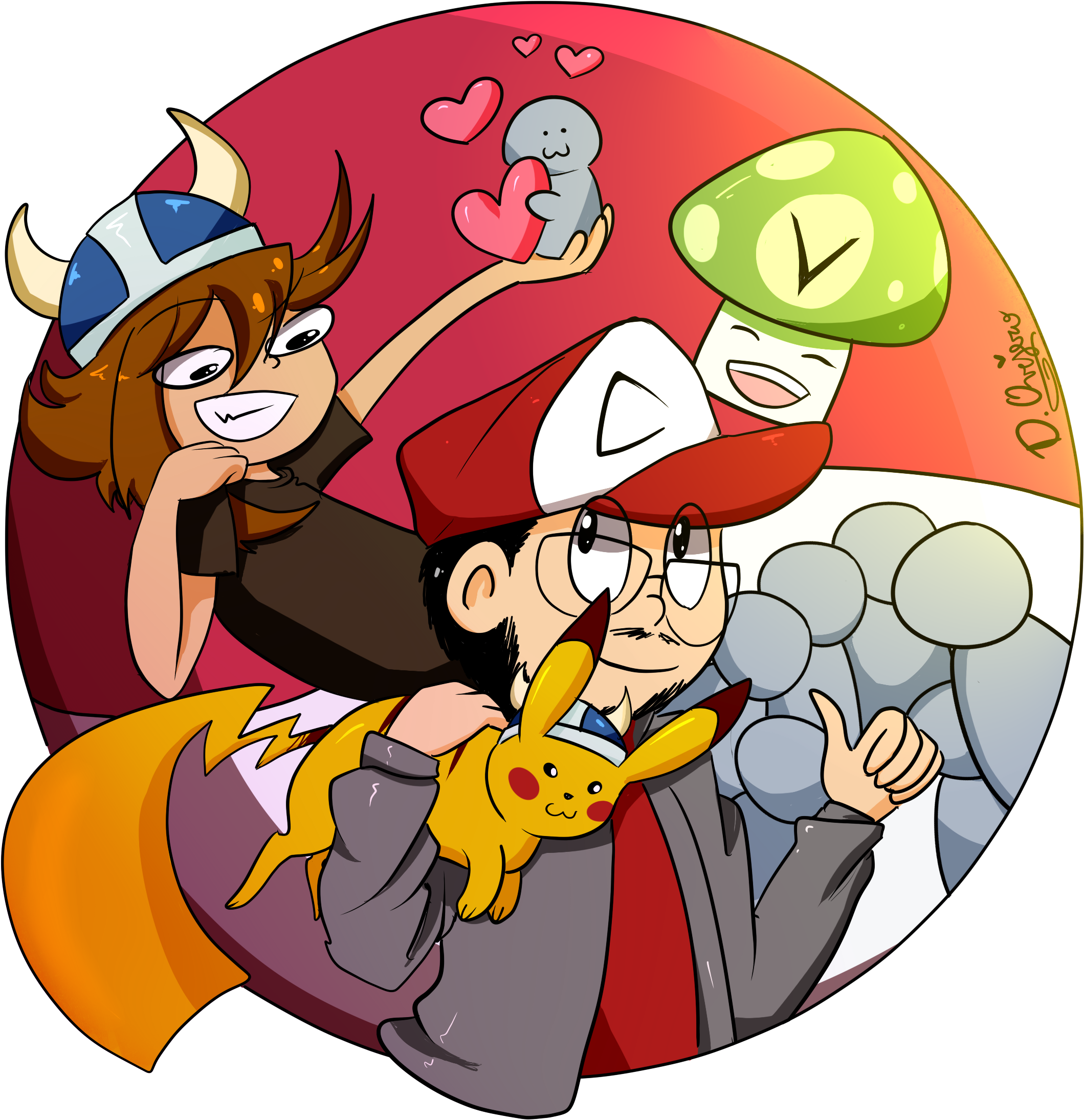 Image - Cartoon (2347x2389), Png Download