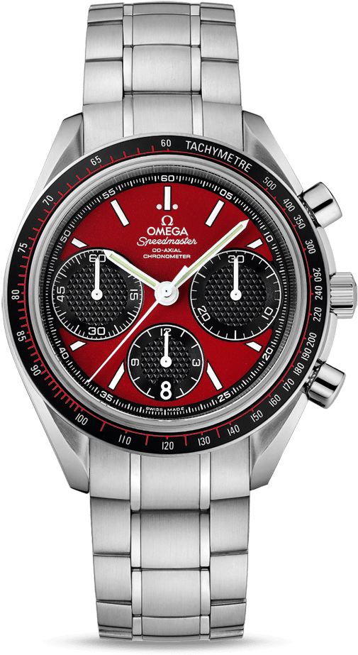 Racing Co-axial Chronograph 40 Mm - Omega Speedmaster Racing Blue (800x1100), Png Download