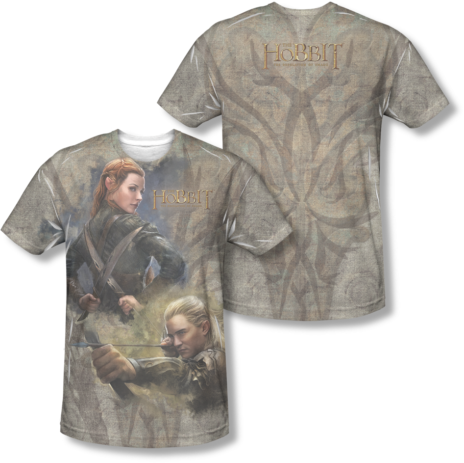 The Hobbit™ - Shirt (1000x1000), Png Download