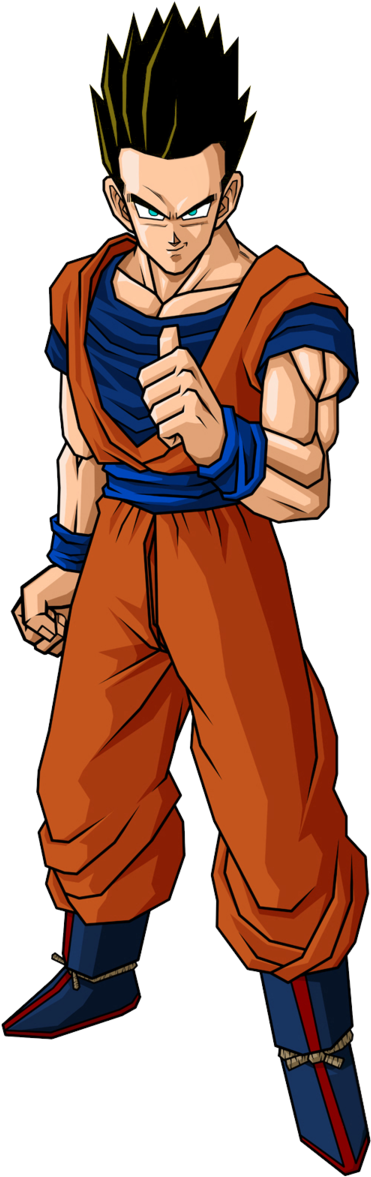 Gohan Png - Rigor Vegeta's Brother (900x1200), Png Download